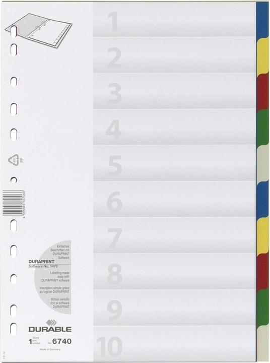 Nutritional values and ingredients Durable Register PP