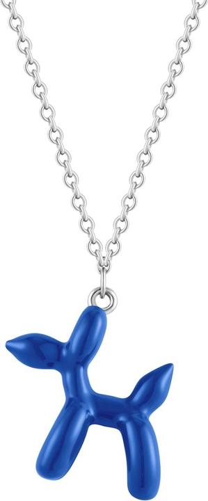 Glanzstücke München Damen Halskette Ballon-Hund - 36232 (Sterling Silber, 40 - 45 cm)