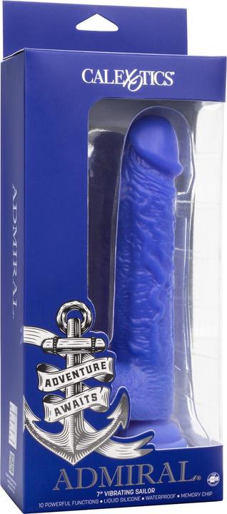 Productafbeelding Admiral Zeeman Realistische Dildo Vibrator Blauw