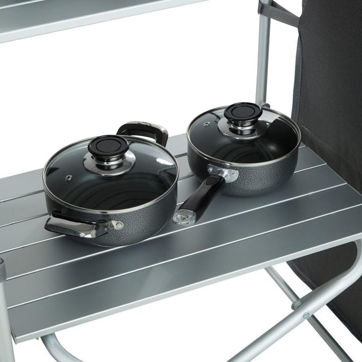 Image du produit tectake Cuisine de camping 172x52x104cm