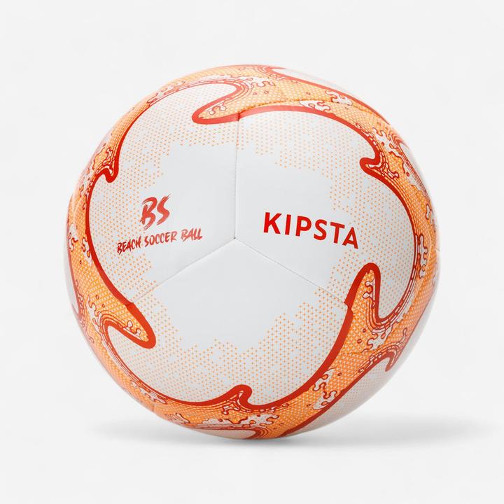 Actual product image Kipsta Beachsoccer Hybridball Light size 5 - white/orange