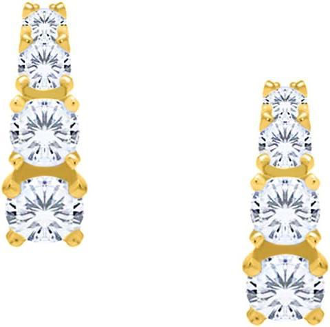 Actual product image Candy Zaraza earrings, 925 sterling silver, gold-plated (18k gold-plated, 925 sterling silver)