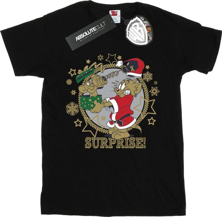 Image du produit Tom & Jerry - T-shirt CHRISTMAS SURPRISE - Fille (116)