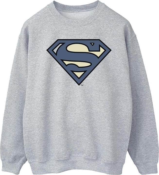 Superman Indigo Blue Logo Sweatshirt (L)