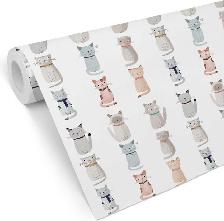 Produktbild Trenddeko Loske - Cat Family (528 x 48 cm)