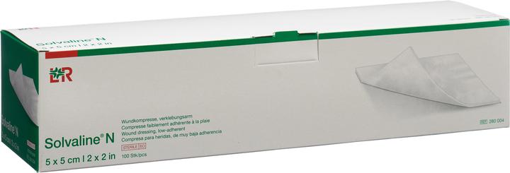 Solarline SOLVALINE N Wundkompresse 5x5cm 100