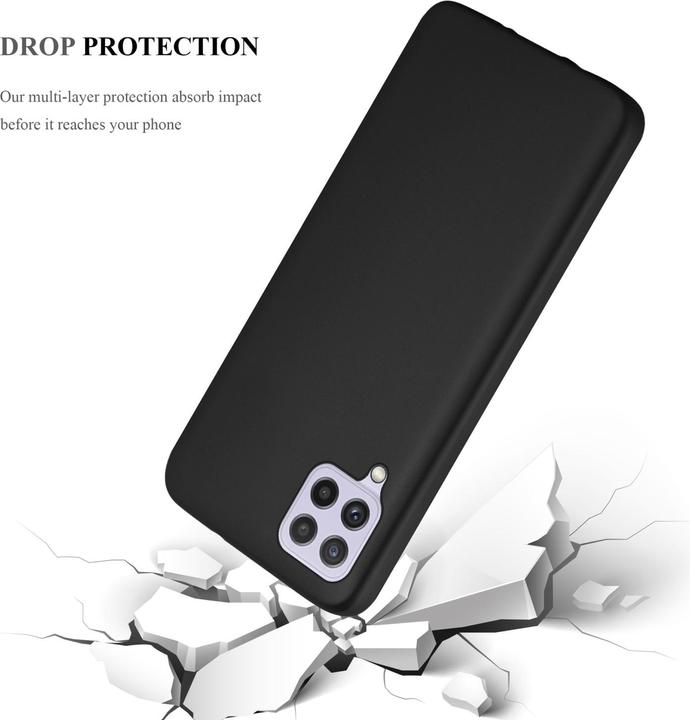 Produktbild Cadorabo TPU Matt Metallic Hülle (Samsung Galaxy M22, Samsung Galaxy A22, Samsung Galaxy A32)