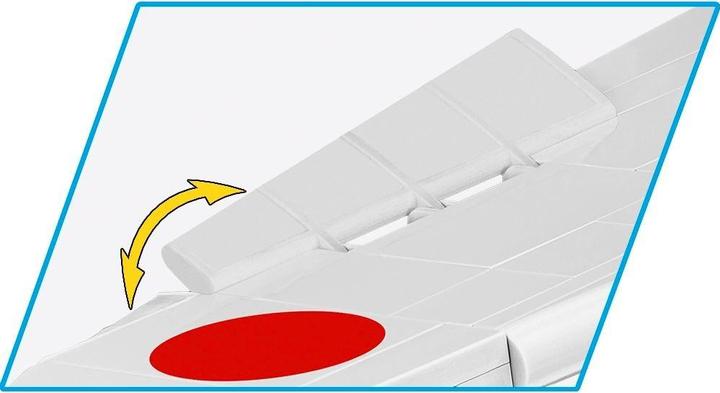 Actual product image Cobi Mitsubishi A M Zero pcs