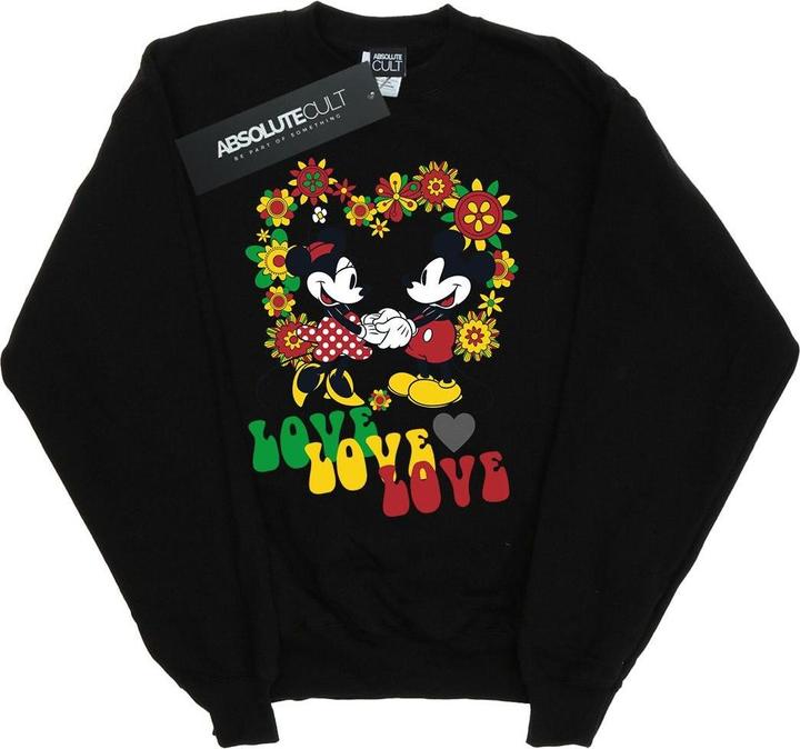 Produktbild Disney Mickey And Minnie Mouse Hippie Love Sweatshirt (XXL)