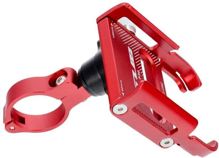 Produktbild OEM Bicycle accessory GUB bike holder for mobile phone P30 Aluminium red