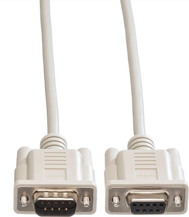 Actual product image Roline RS232 cable M-F (1.80 m, VGA)
