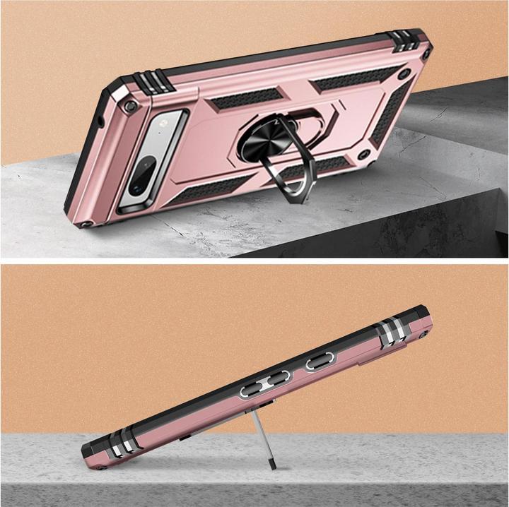 Image du produit Avizar Étui antichoc pour téléphone portable avec Ring Series (Google Pixel 7a)