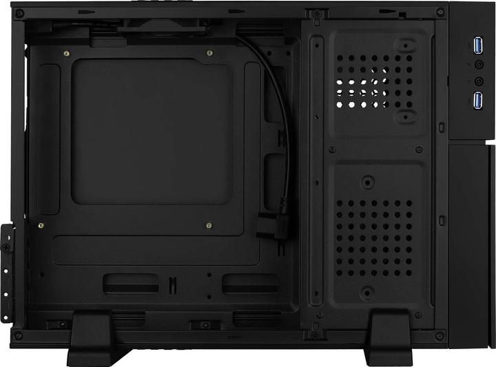 Produktbild AeroCool AEROPGSPLAYASLIM-BK PC-Gehäuse ohne Netzteil PLAYA SLIM RGB - USB3.0 (mATX, Mini-ITX)