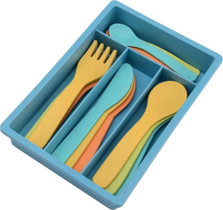 Produktbild Joeco Joueco Bio Besteckset, 17-teilig.