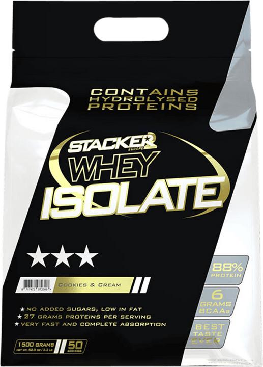 Image du produit Stackers Protéine isolée de lactosérum Stacker2 (Cookies & Cream, 1 pcs, 1580 g)