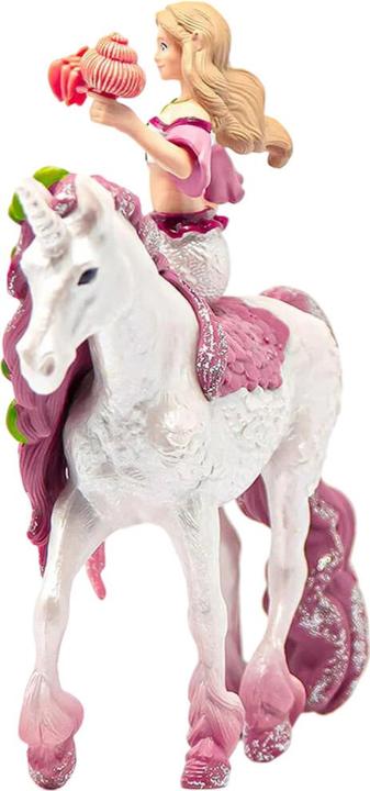 Actual product image Schleich Mermaid feya on underwater unicorn