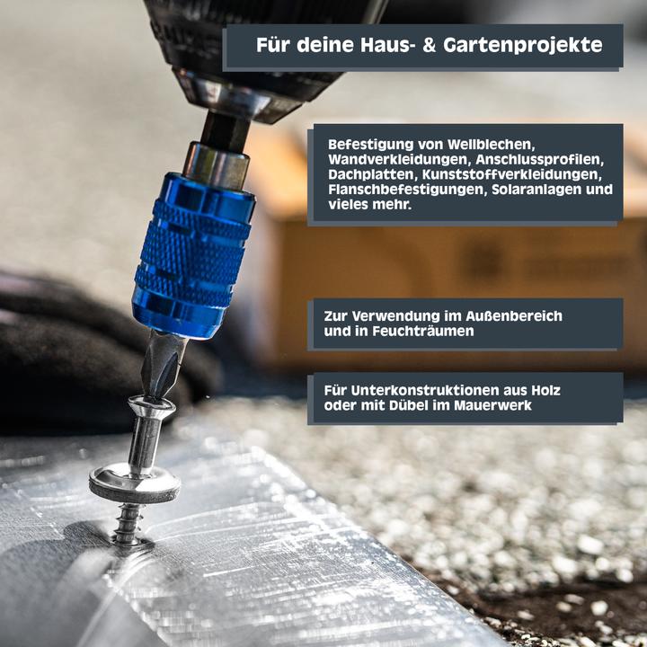 Produktbild Helpmate Spenglerschrauben (50 Schrauben pro Stück)