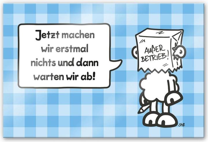 Produktbild Sheepworld Worthelden Ausser Betrieb (40 x 60 cm)