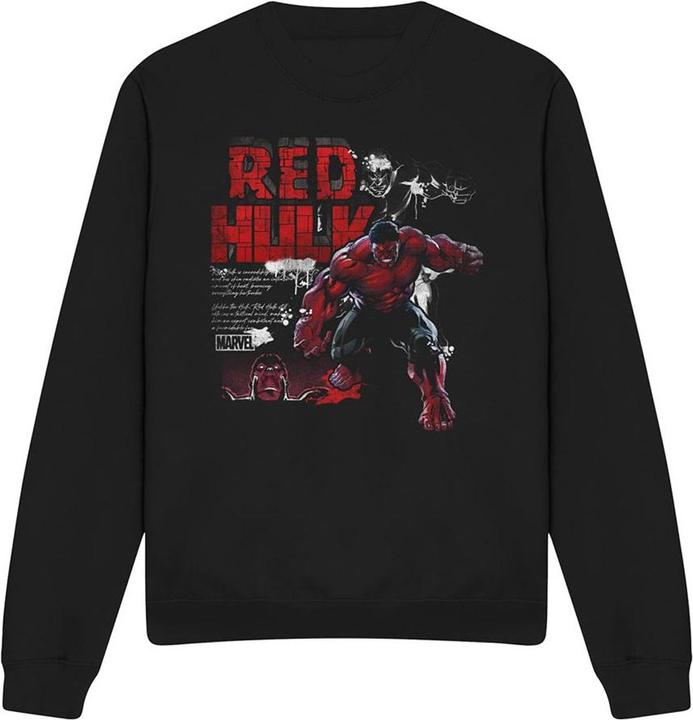 Immagine prodotto Captain America Felpa Hulk Rosso Adulto Unisex (S)