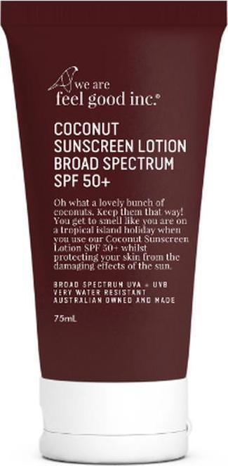 Image du produit We Are Feel Good We Are Lotion solaire à la noix de coco SPF50 (Lotion solaire, SPF 50, 75 ml)