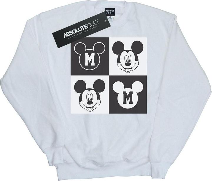 Produktbild Disney Mickey Mouse Smiling Squares Sweatshirt (M)