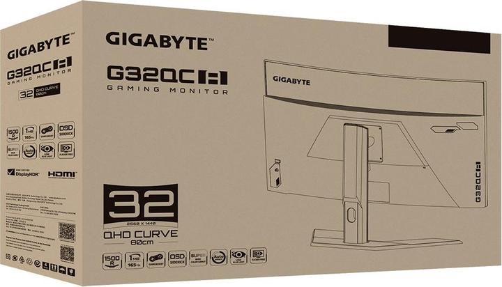 Immagine prodotto Gigabyte G32QC A (2560 x 1440 pixel, 31.50")