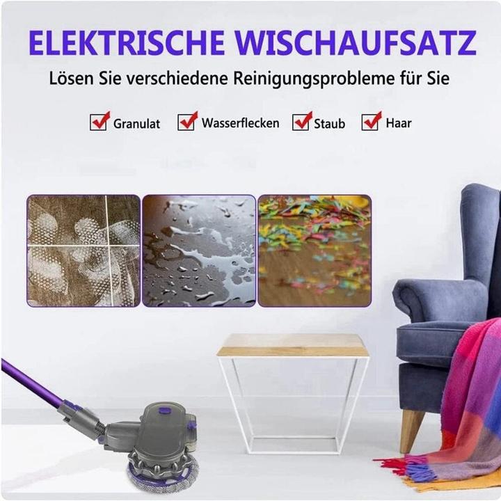 Produktbild Hermex Alternativer Wischaufsatz für Dyson Staubsauger V7 V8 V10 V11 V15