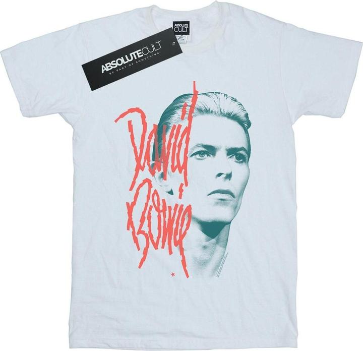 Immagine prodotto David Bowie Mono Stare Maglietta Ampia Donna (3XL)