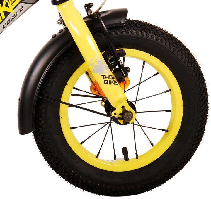 Produktbild Volare Thombike Kinderfahrrad - Jungen - 12 Zoll - Schwarz Gelb (12")