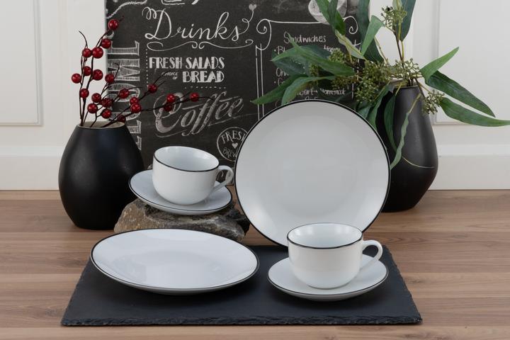 Produktbild CreaTable Luna Black Line (18 Stück)