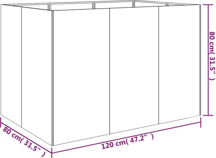Actual product image VidaXL Hochbeet