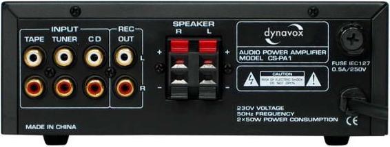 Actual product image Dynavox CS-PA1 black (Amplifier)