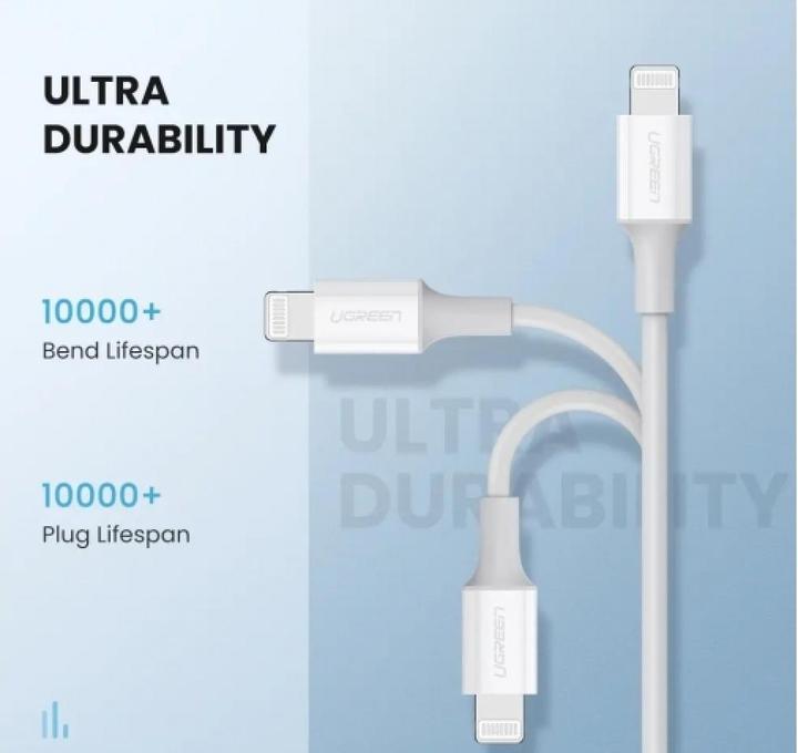 Actual product image Ugreen Lightning to USB-C 2.0 Cable (2 m, USB 2.0)