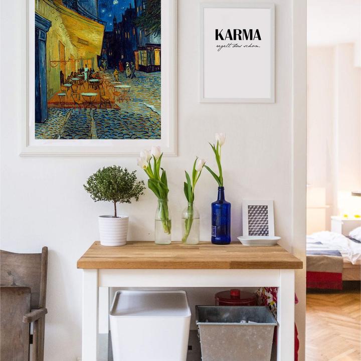 Image du produit Trenddeko van Gogh - terrasse de café le soir (40 x 50 cm)
