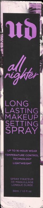 Immagine prodotto Urban Decay All Nighter Setting Spray (Trasparente)