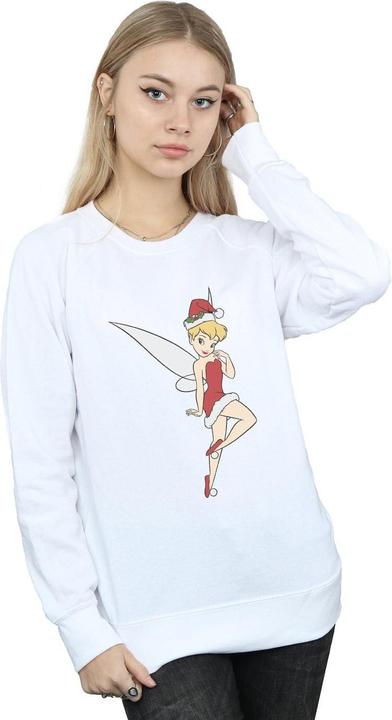 Actual product image Disney Womens/Ladies Tinker Bell Christmas Sweatshirt (XL)