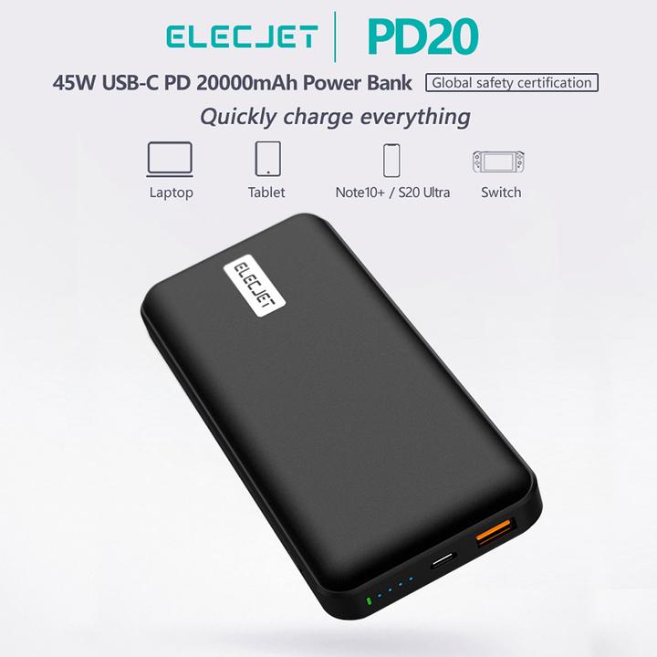 Image du produit Elecjet PowerPie P20 (20000 mAh, 45 W, 74 Wh)