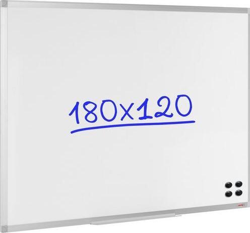 Image du produit Viking Tableau blanc Standard Acier Magnétique 1800 mm x 1200 mm (180 x 120 cm)