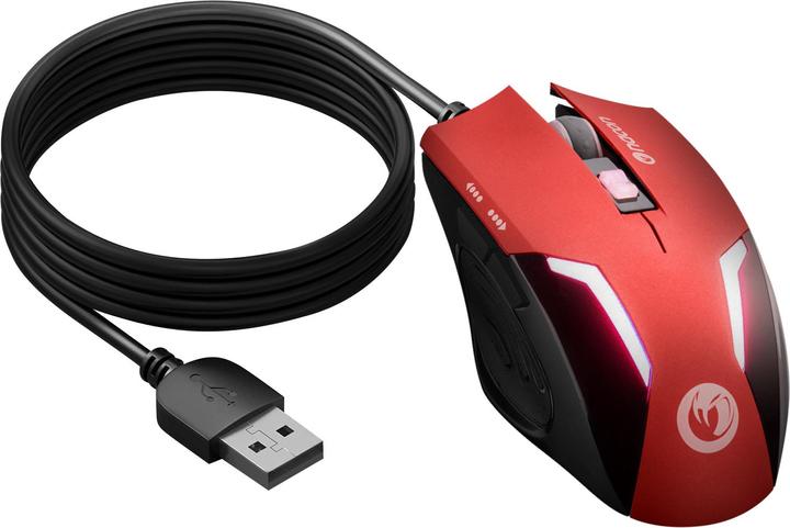 Actual product image Nacon Gaming GM-105 Optical Gaming Mouse - red (PC) (Cable)