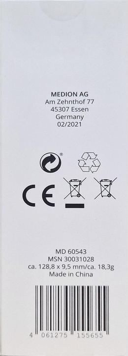 Actual product image Medion 30031028