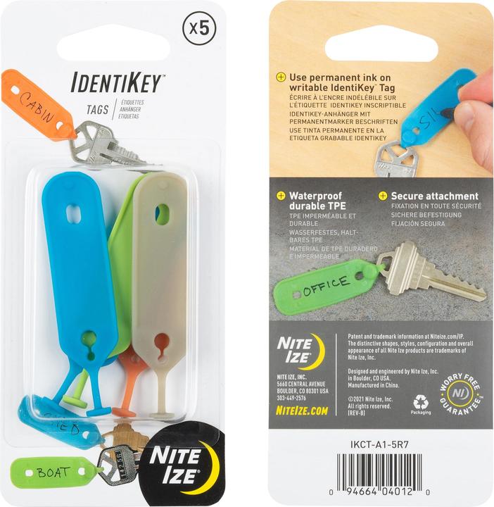 Produktbild Nite Ize IdentiKey™ Tags