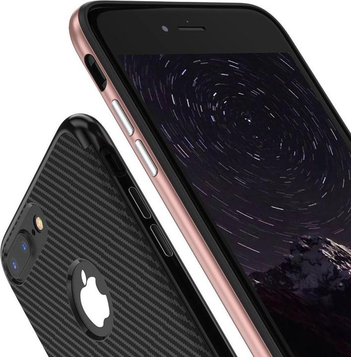 Produktbild König Design Hybrid Silikon Handy Hülle für Apple iPhone 6 / 6s Case Cover Tasche Bumper Blau (Apple iPhone 6)