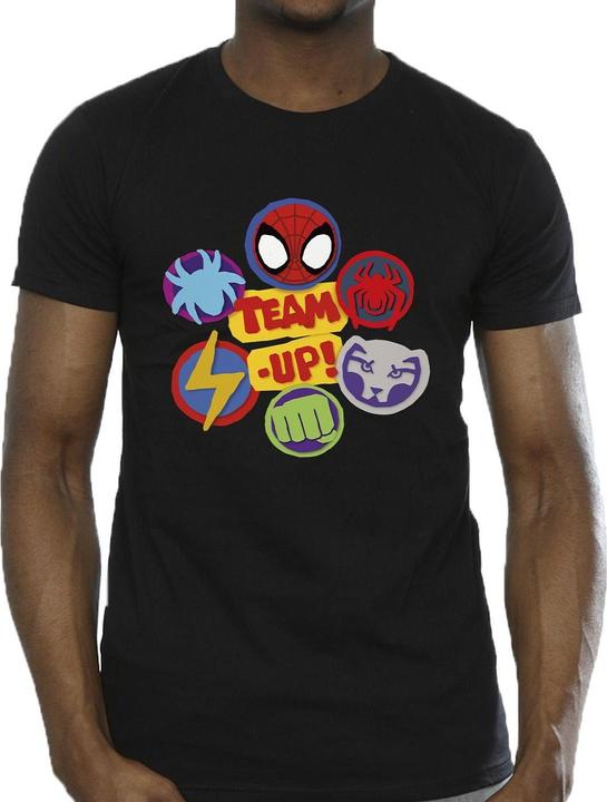 Actual product image Mens Spidey And His Amazing Friends Team Up T-Shirt (3XL)