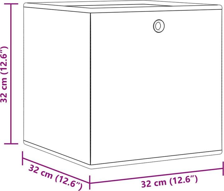 Produktbild VidaXL Lorea (32 x 32 x 32 cm)