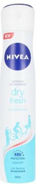 Actual product image NIVEA DRY COMFORT FRESH deo vapo 200 ml (Spray, 200 ml)