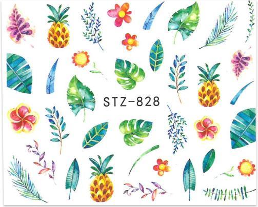 Nagellack24 Nail Art Sticker Wassertransfer 828 (Nagellacktrockner)