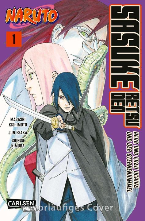 Image du produit Naruto - Sasuke Retsuden: Herr und Frau Uchiha und der Sternenhimmel (Manga) 1 (Allemand, Jun Esaka, Masashi Kishimoto, 2024)