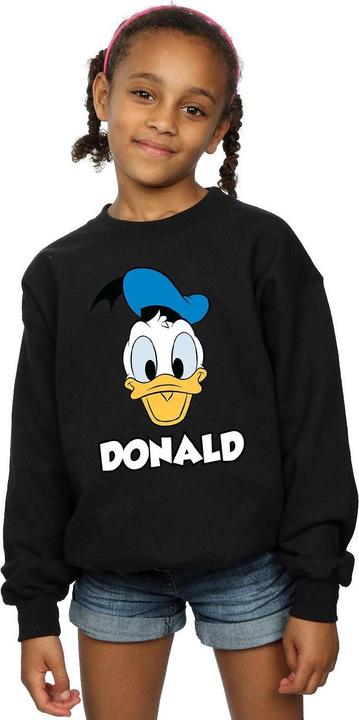 Immagine prodotto Disney Donald Duck Face Felpa Ragazze (140, 146)