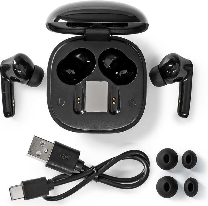 Immagine prodotto Nedis Cuffie completamente wireless | Bluetooth® | durata massima della batteria: 5 ore | controllo a (ANC, 5 h, Senza fili)