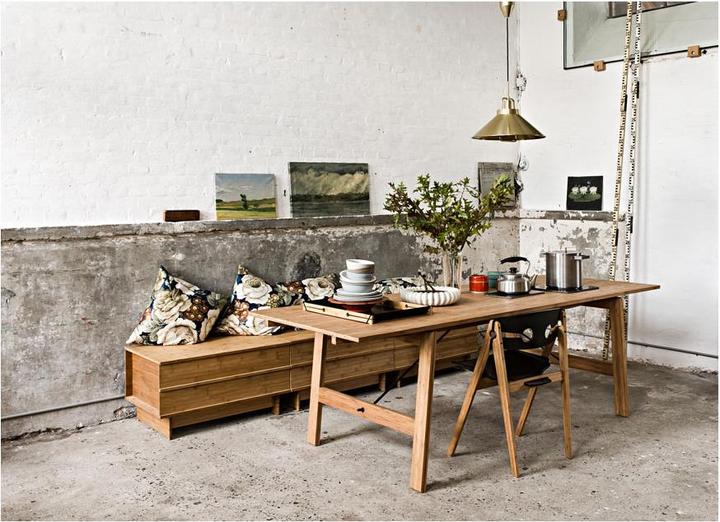 Produktbild we do wood Correlations Bench (80 cm)